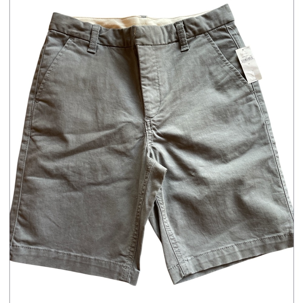 Gap grey boys shorts size 14 adjustable waist NWT uniforms shorts